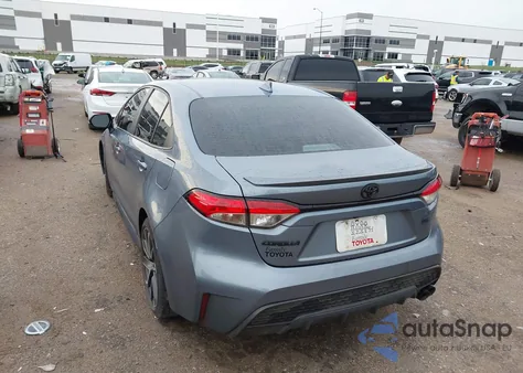 2022 Toyota Corolla Se из США, поврежденный, VIN 5YFS4MCE5NP129828